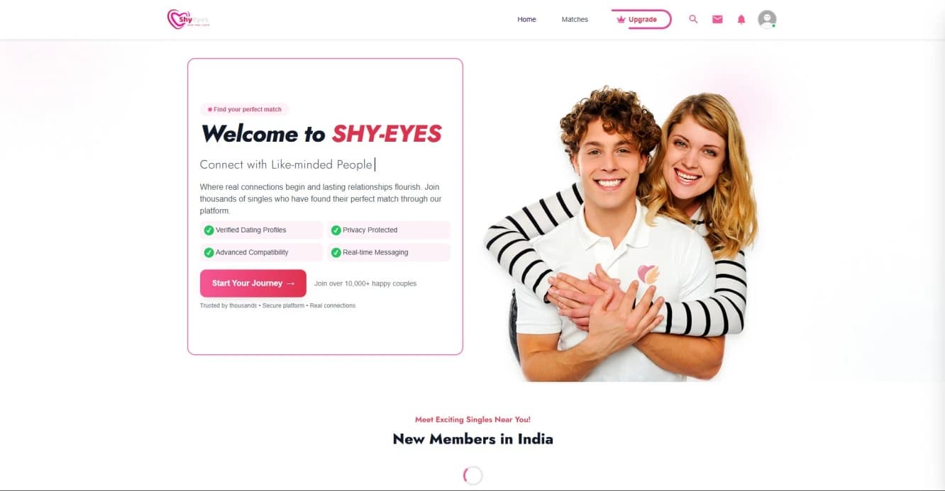 Shyeyes Dating Application